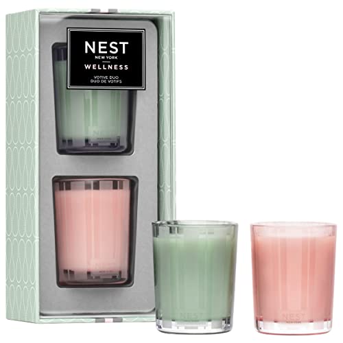 NEST Wellness Scented Votive Candle Duo
