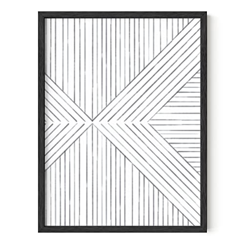Neutral Wall Art Geometric Prints for Modern Living Room