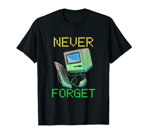 Never Forget Desktop Computer T-Shirt