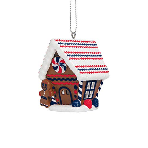 New England Patriots Gingerbread House Ornament