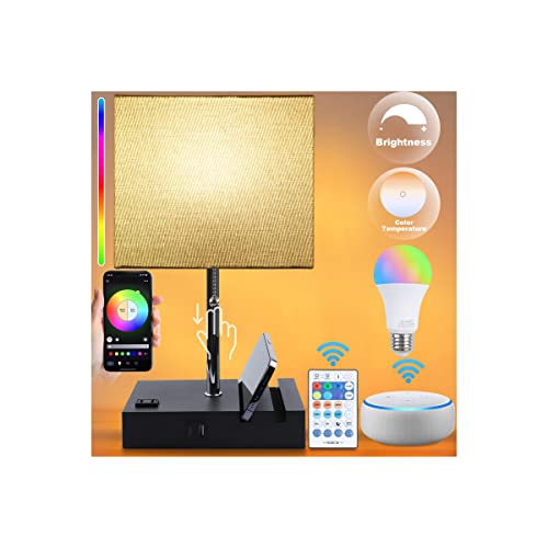 NEWREACH RGB Smart Table Lamp with Remote Control