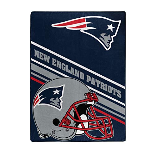 NFL New England Patriots Raschel Throw Blanket
