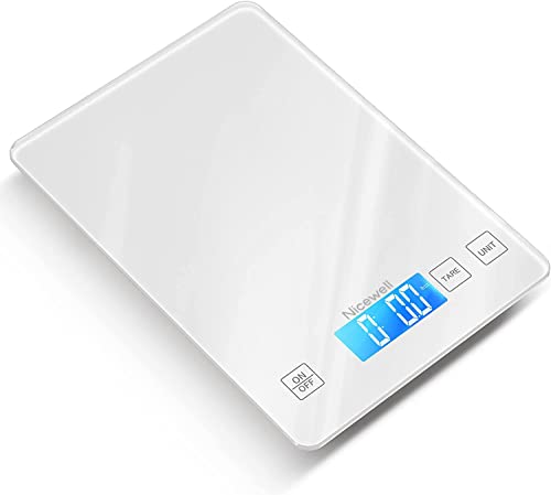 Nicewell Food Scale - Accurate and Sleek Digital Kitchen Scale