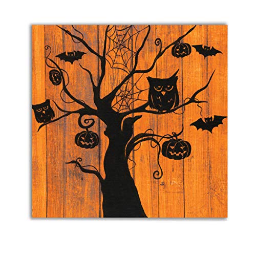 Night Owls' Halloween Wall Art