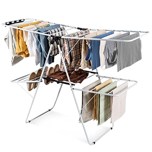 Nightcore 2-Layer Clothes Drying Rack