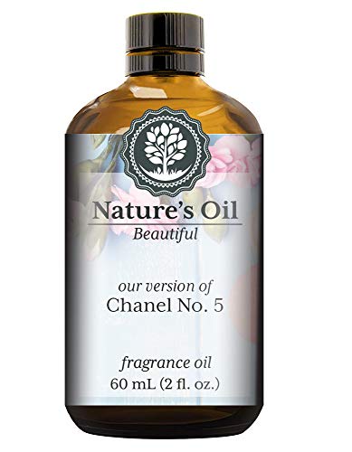 No. 5 Fragrance Oil (60ml) for Perfume, Diffusers, Soap Making, Candles, Lotion, Home Scents, Linen Spray, Bath Bombs, Slime