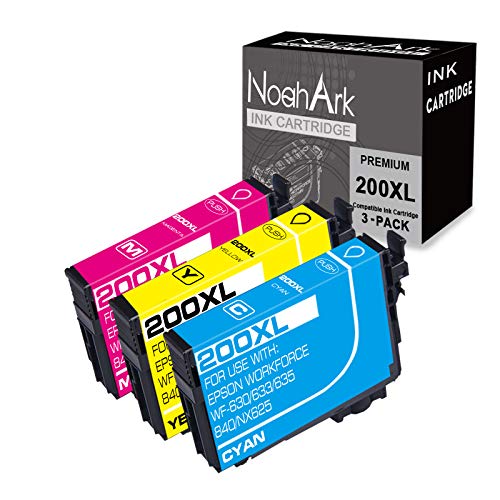 NoahArk 3 Packs Ink Cartridge Replacement