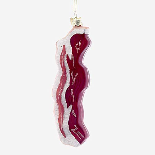 Noble Gems Bacon Glass Christmas Ornament