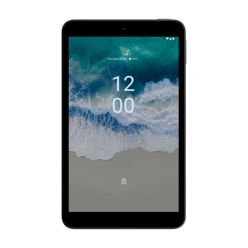 Nokia T10 | Android 12 | 8-Inch Screen | Tablet | US Version | 4/64GB | 8MP Camera | Ocean Blue