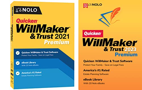 Nolo WillMaker & Trust 2021 Premium - Estate Planning Software and eBook Library