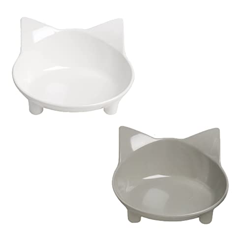 Non Slip Pet Bowl for Cats - Safe, Shallow, and Stylish