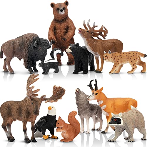 North American Forest Animal Figurines