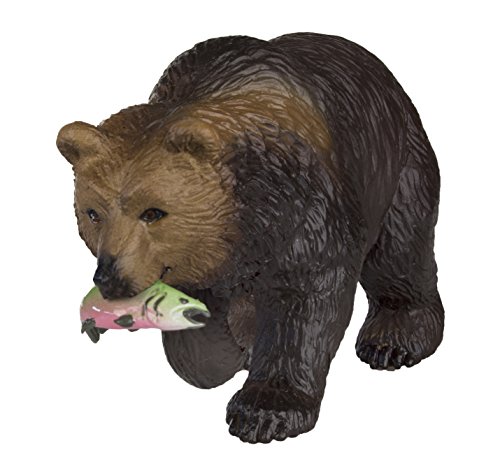 North American Wildlife Grizzly Bear Figure