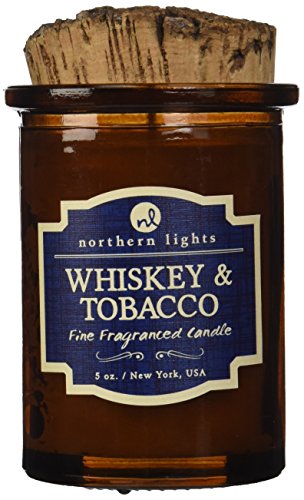 Northern Lights Candles Whiskey and Tobacco Spirit Candle