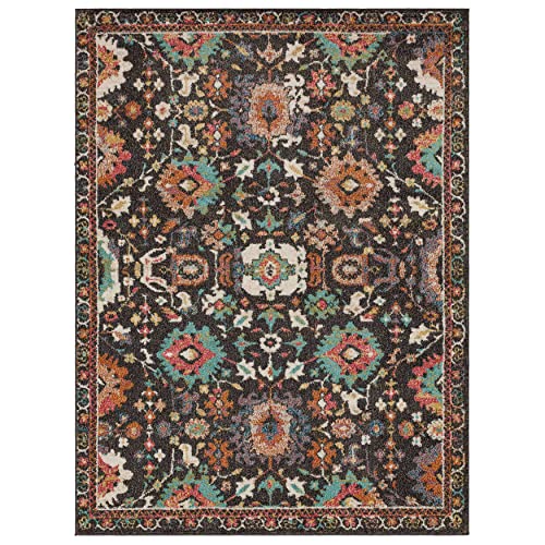 Norwood Charcoal Grey Whimsy Area Rug