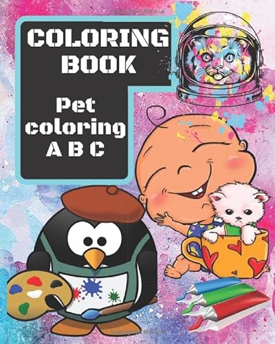 Notebook Pet Coloring Book for Kids