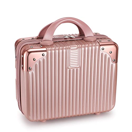 Noverlife Portable Makeup Travel Case Hand Luggage - Rose Gold