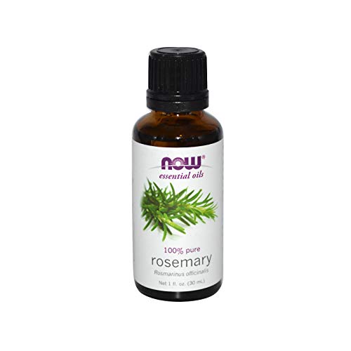 NOW Essential Oils, Rosemary Oil, Purifying Aromatherapy Scent, Steam Distilled, 100% Pure, Vegan, 1-Ounce