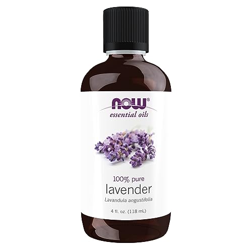 NOW Lavender Oil, Soothing Aromatherapy Scent, 4-Ounce