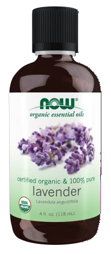NOW Organic Lavender Oil, 100% Pure and Soothing Aromatherapy