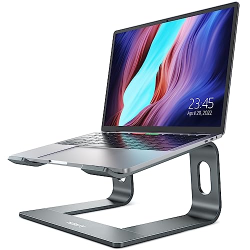 Nulaxy Laptop Stand: Stylish and Ergonomic Aluminum Mount