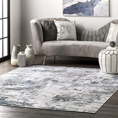 nuLOOM Abstract Washable Area Rug