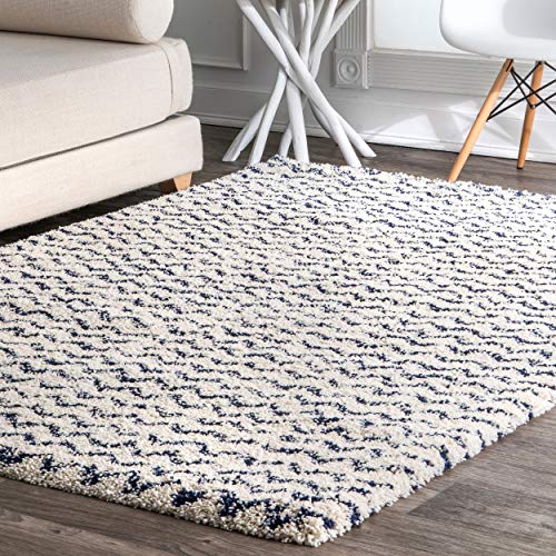 nuLOOM Chevron Shag Area Rug