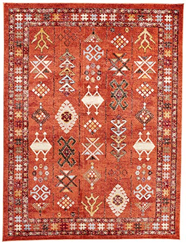 nuLOOM Wilma Area Rug, 8x10, Orange