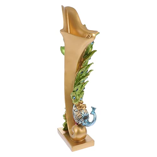 NUOBESTY Home Decor Peacock Vase