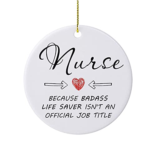 Nurse Christmas Tree Ornament