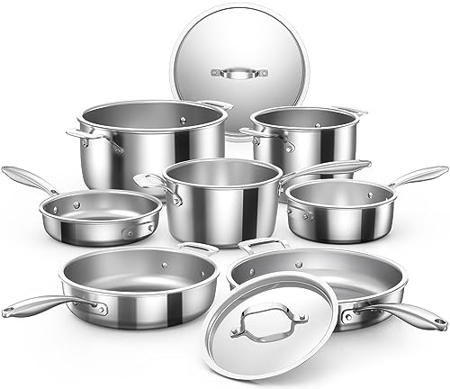 Nuwave Stainless Steel Cookware Set