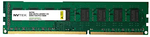 NVTEK 8GB DDR3-1600 Desktop PC Memory Upgrade