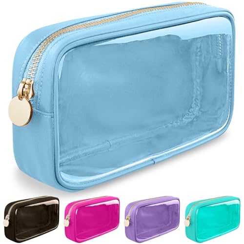 Nylon Small Clear Makeup Bag for Purse
