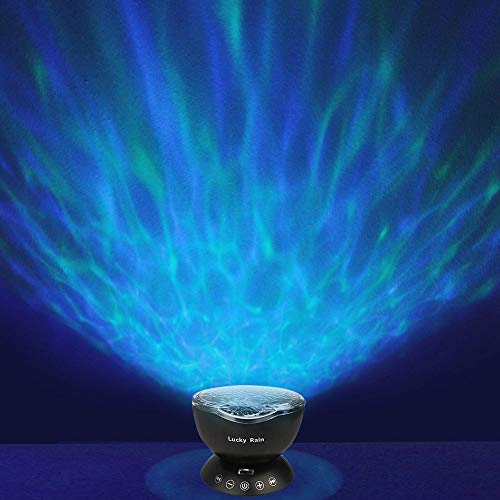 Ocean Wave Night Light Projector with Music Player