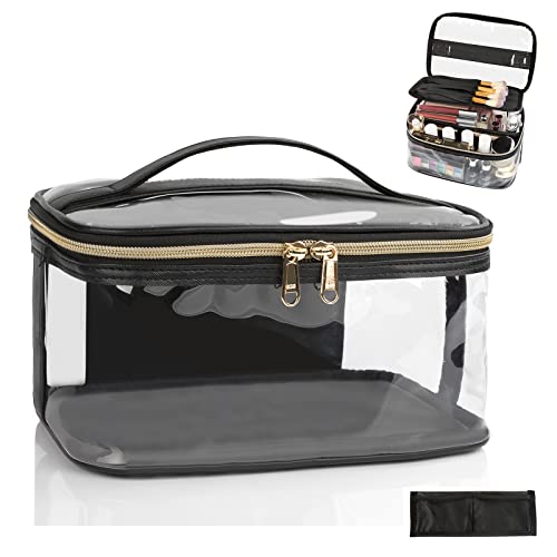 OCHEAL Makeup Bag - Portable Clear Cosmetic Organizer