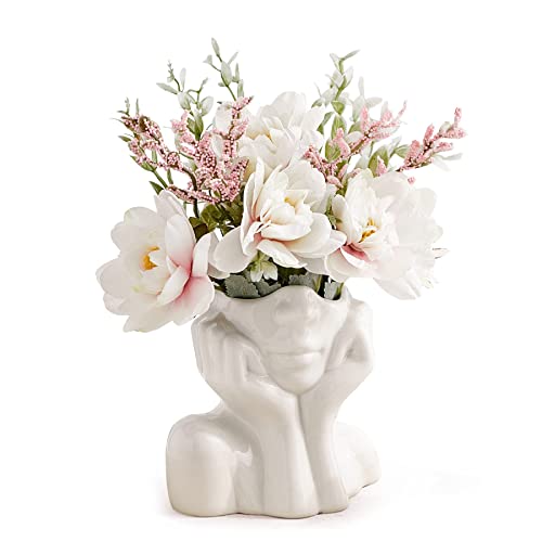 Octdays Ceramic Face Vase