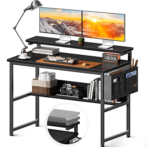 ODK Gaming Desk with Adjustable Monitor Stand