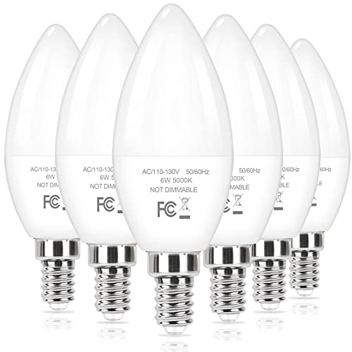 Odnora E12 Candelabra LED Light Bulbs - Bright and Energy-Efficient Lighting