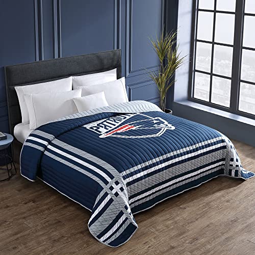 Official NFL Licensed New England Patriots Quilt Blanket