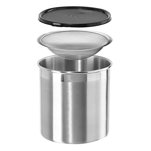 Oggi Stainless Steel Jumbo Grease Container