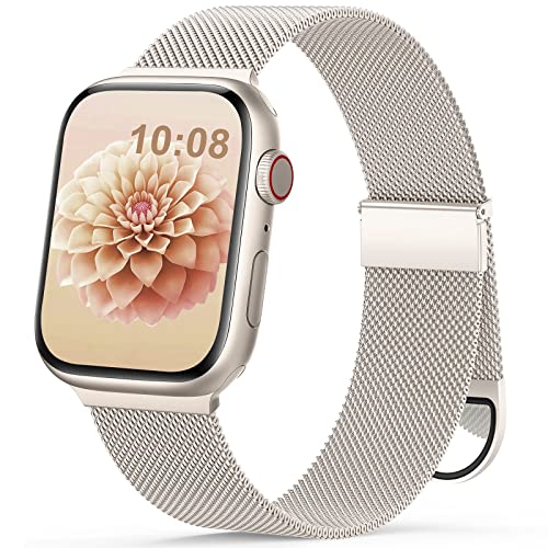 OHOTLOVE Metal Magnetic Bands for Apple Watch