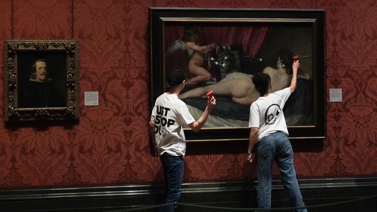 Oil Industry Protesters Vandalize Famous Painting In London’s National Gallery