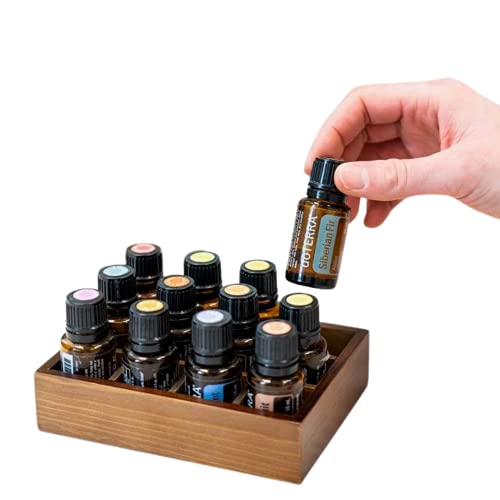 Oil Life- Wooden Tray for Essential Oils