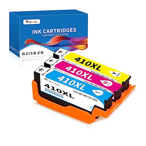OINKWERE Remanufactured 410XL Ink Cartridges for Epson Expression Printers