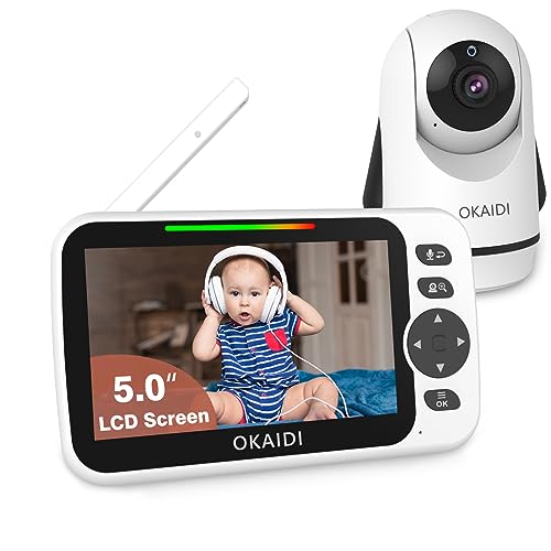 OKAIDI Baby Monitor with Camera and Audio