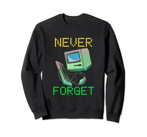 Old Desktop Computer Sweatshirt