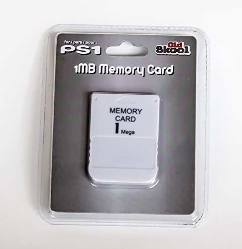 Old Skool PS1 Memory Card - Reliable and Convenient Storage for PlayStation Consoles