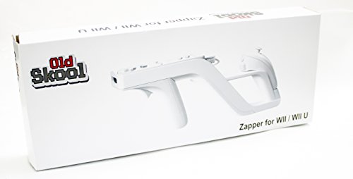 Old Skool Zapper GUN compatible with Nintendo Wii / Wii U Wireless Remote Controller Game