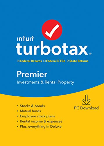 [Old Version] TurboTax Premier + State 2019 Tax Software