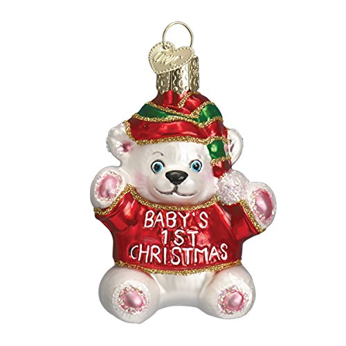 Old World Christmas Baby's 1st Glass Blown Ornaments